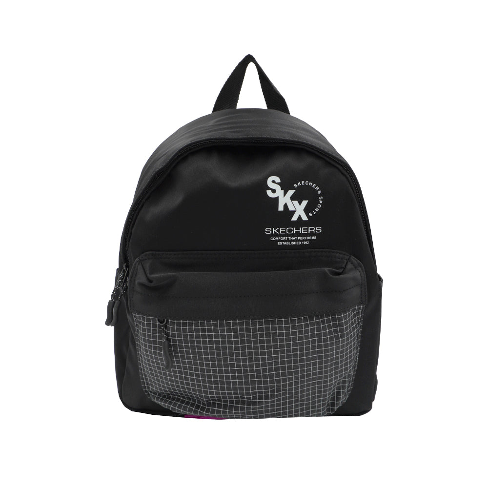 Black Check: Performance Backpack