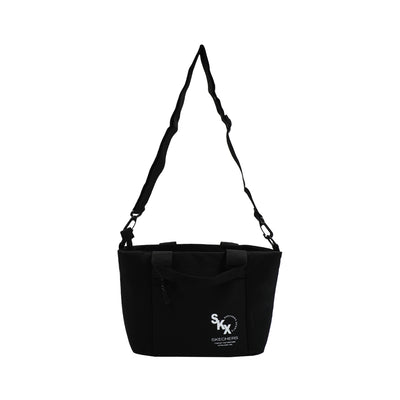 Black Check: Performance Tote Bag